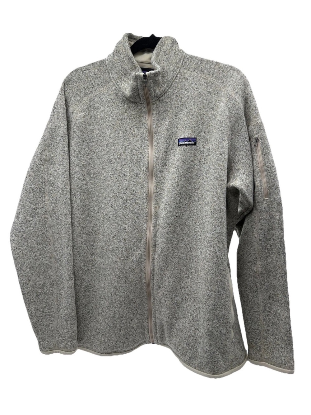 Patagonia Women's Better Sweater Full-Zip Knit Fleece Jacket Grey XXL